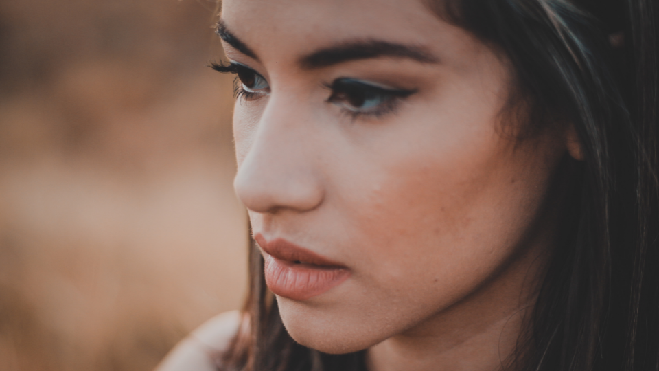 woman physically affected by abortion